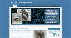 Desktop Screenshot of airduct--cleaninghouston.com